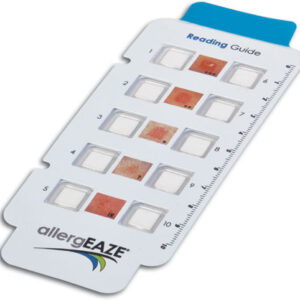 allergEAZE 判读卡