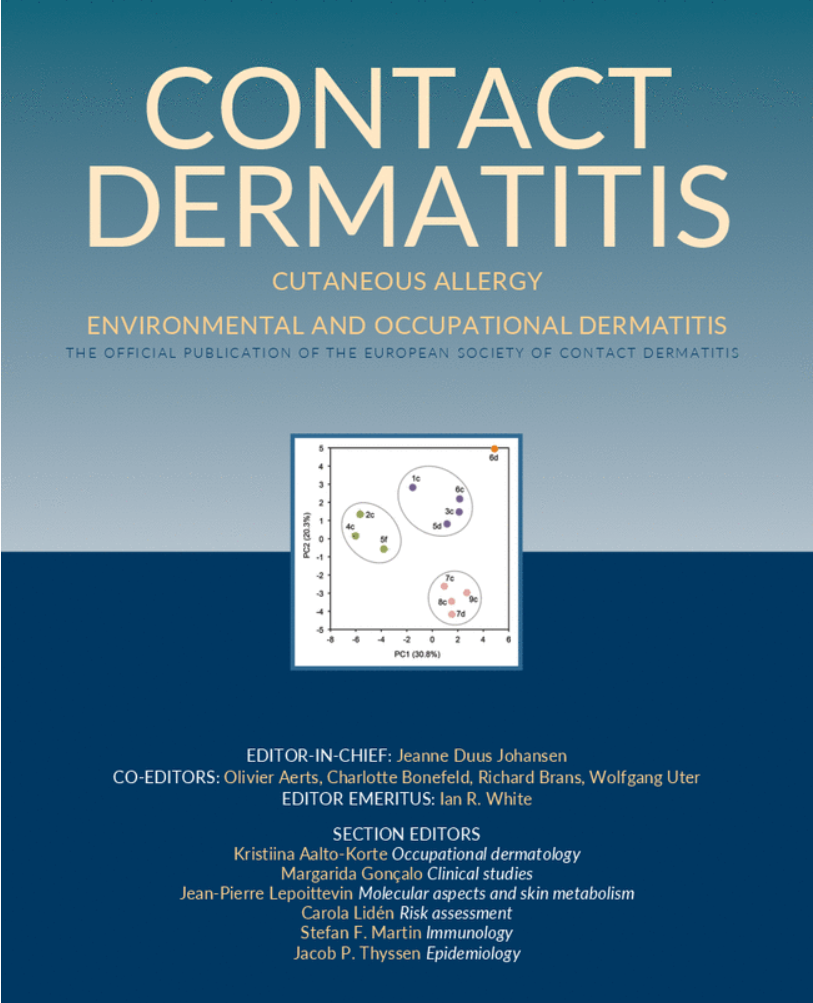两种斑贴试验器材Finn Chambers与Finn Chambers AQUA的对比研究-Contact Dermatitis Volume84, Issue5，May 2021