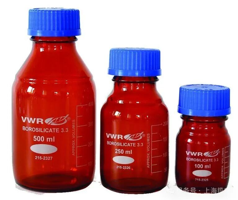 VWR玻璃试剂瓶-琥珀色带螺旋盖